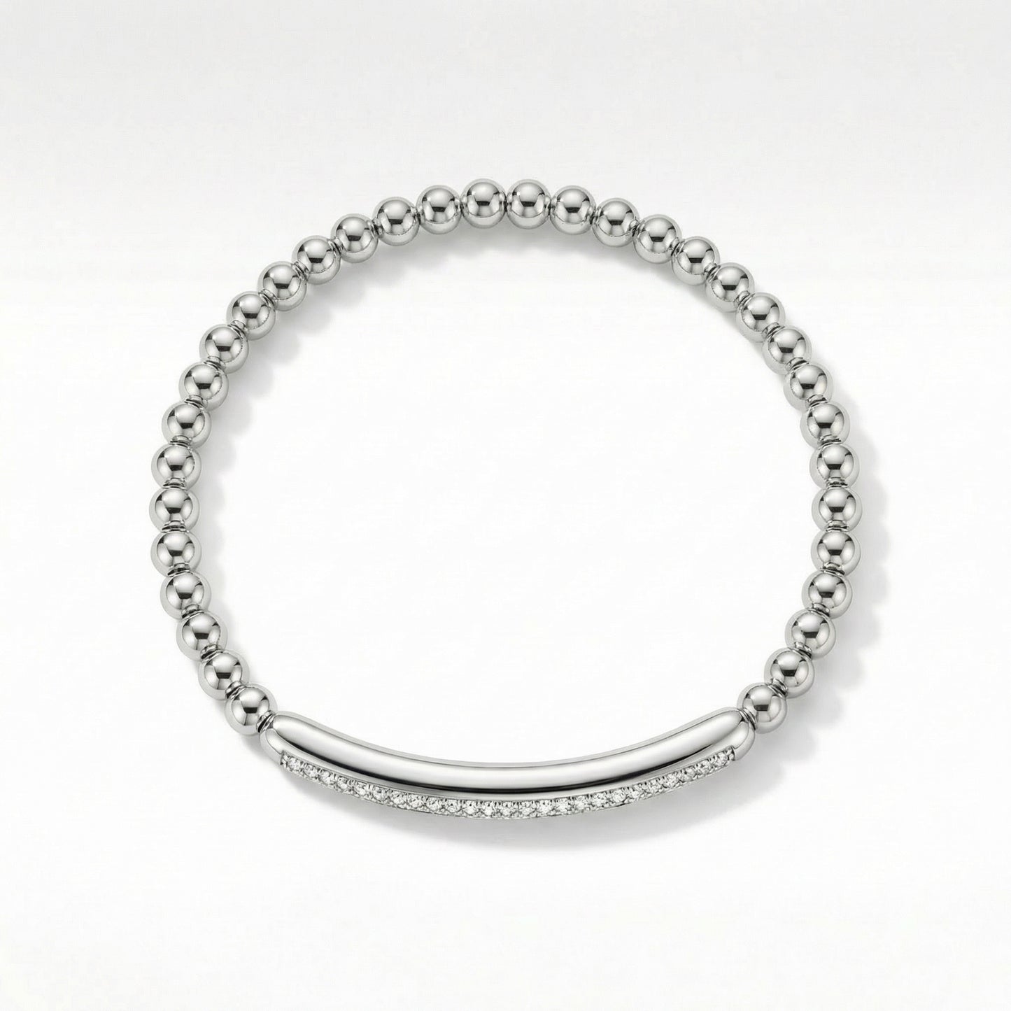 Bracelet stretch - Argent