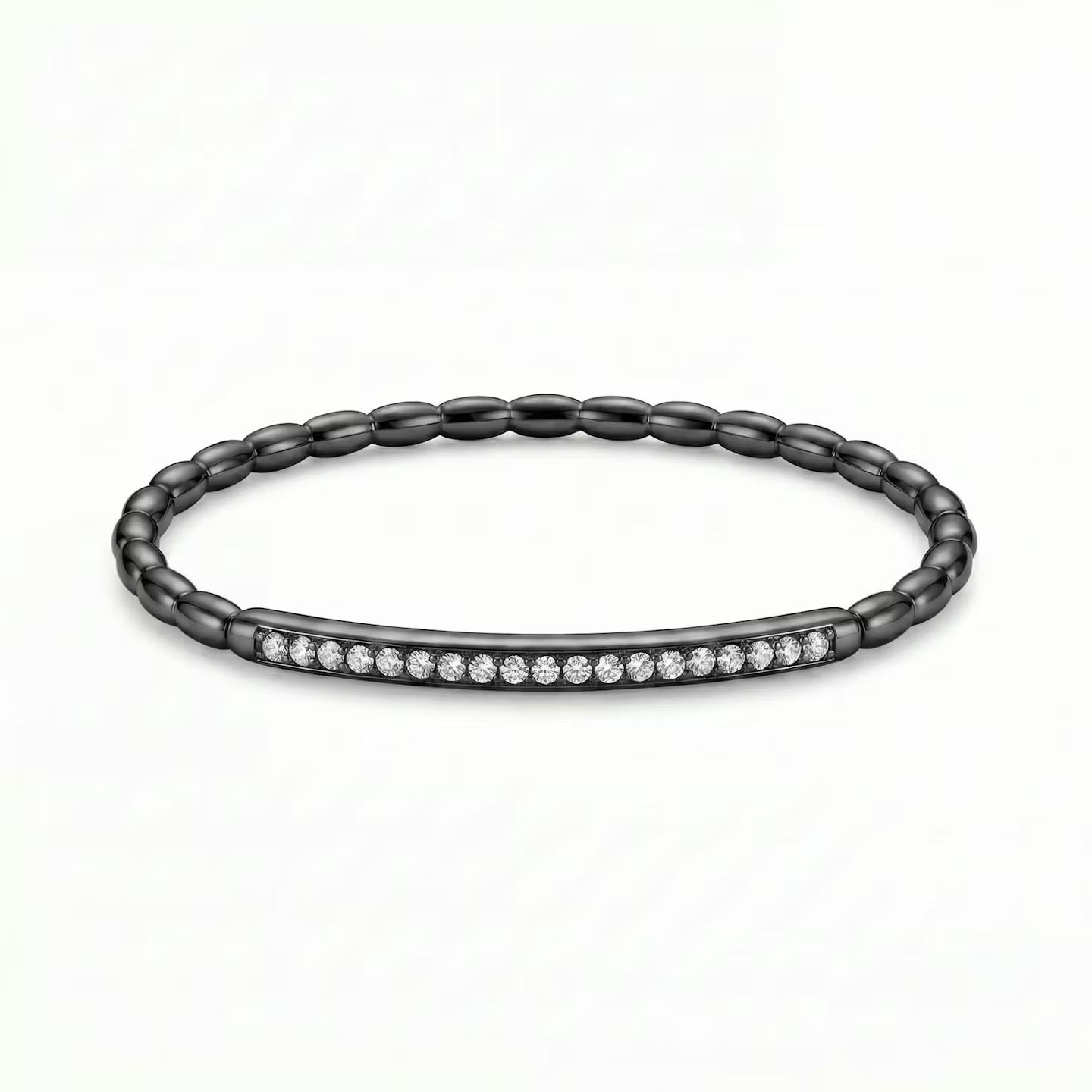 Bracelet stretch thin - Noir