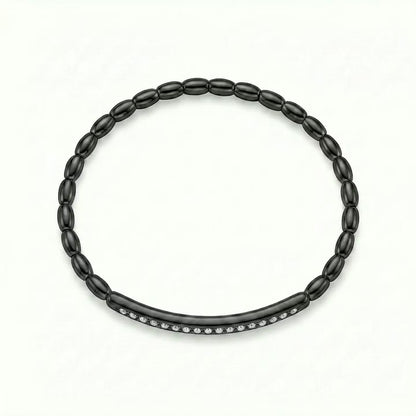 Bracelet stretch thin - Noir