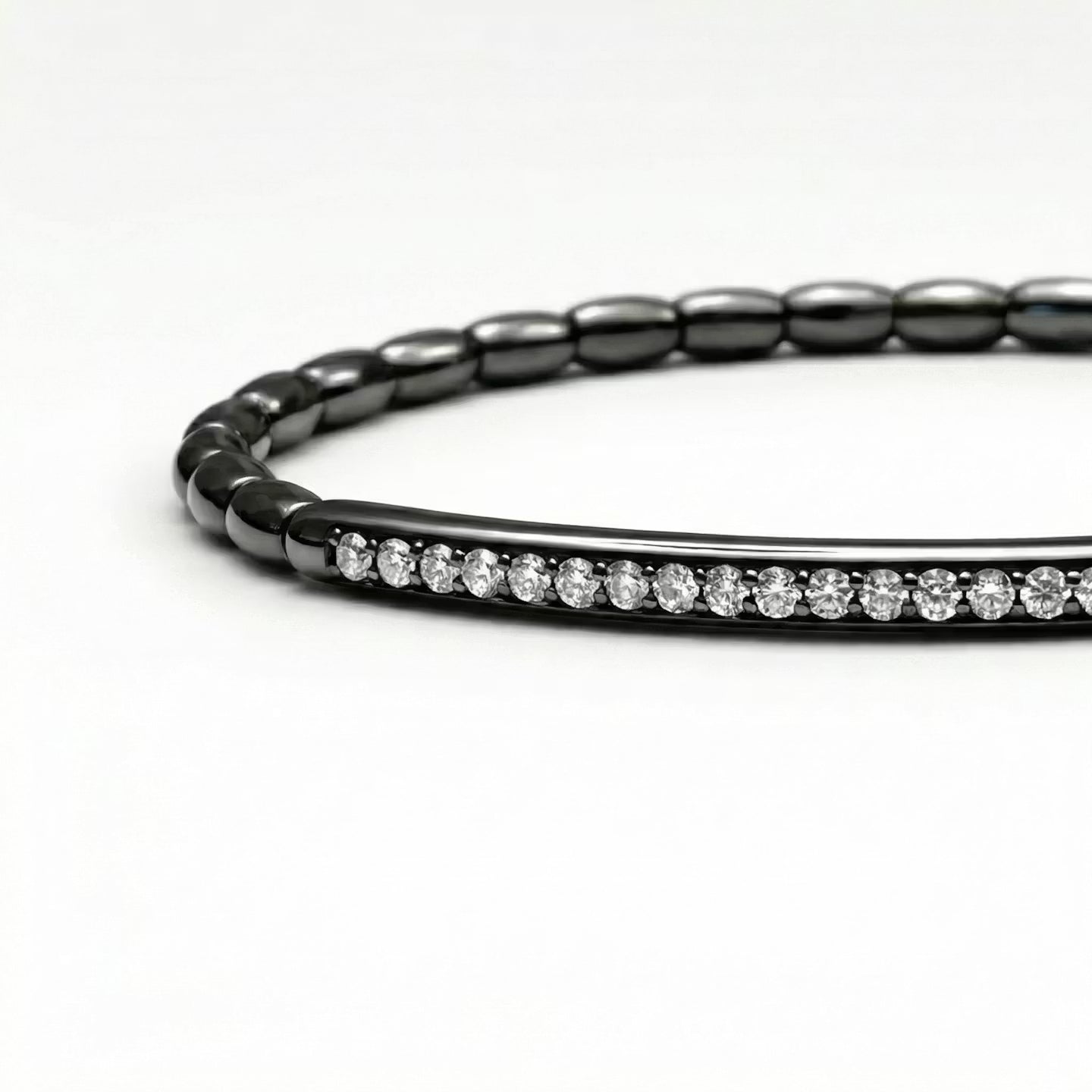 Bracelet stretch thin - Noir