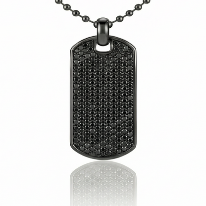 Amulette 42 mm - Noir