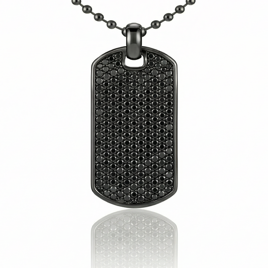 Amulette 42 mm - Noir