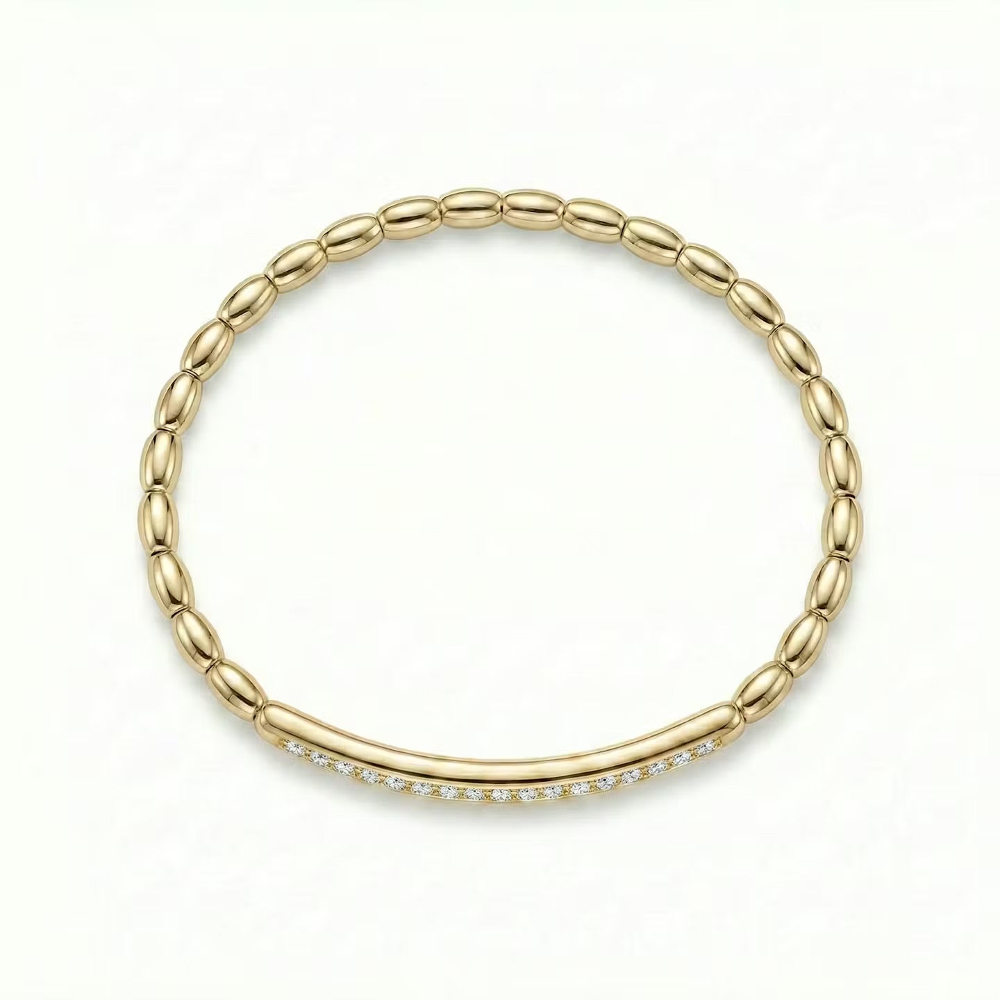 Bracelet stretch thin - Or