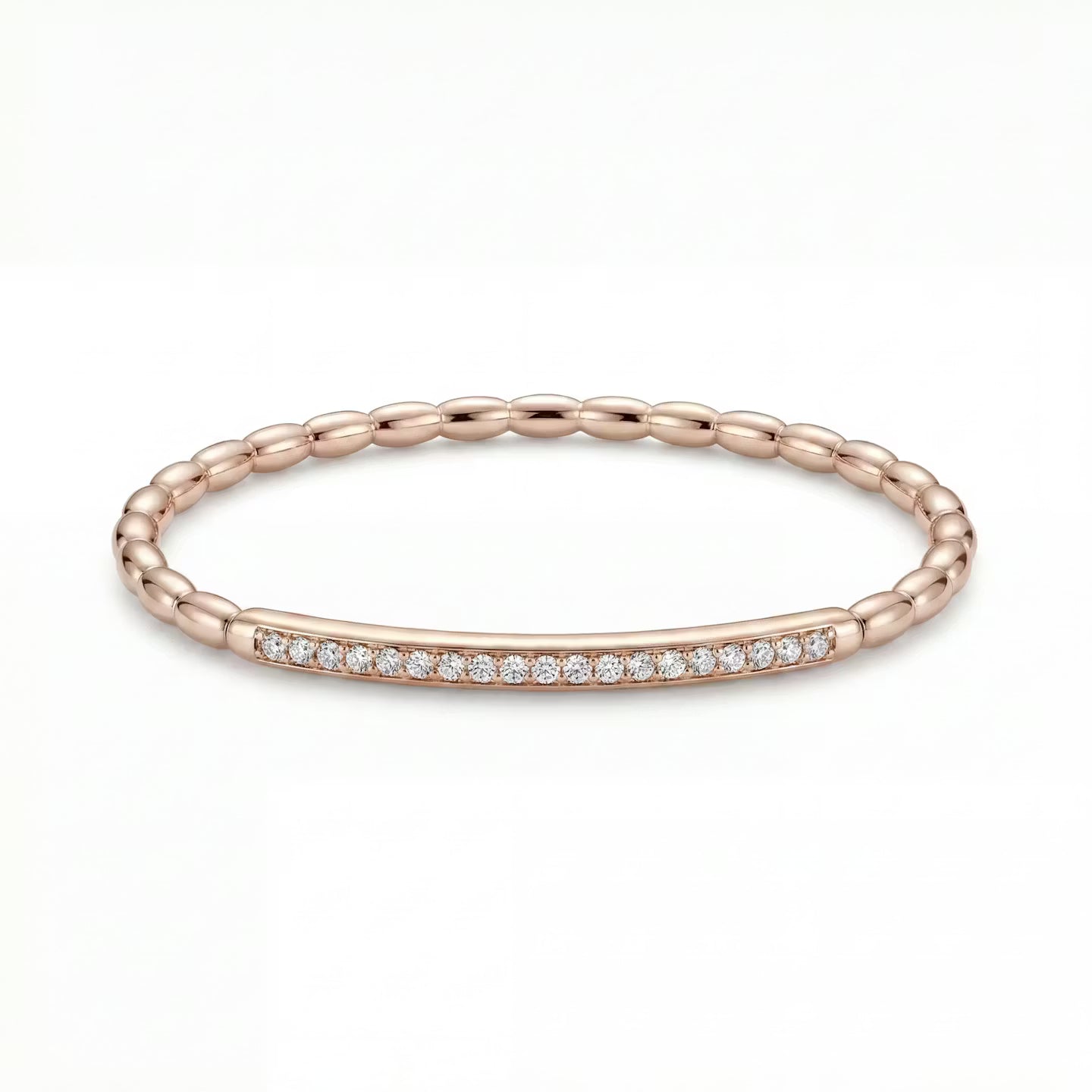 Bracelet stretch thin - Or Rose