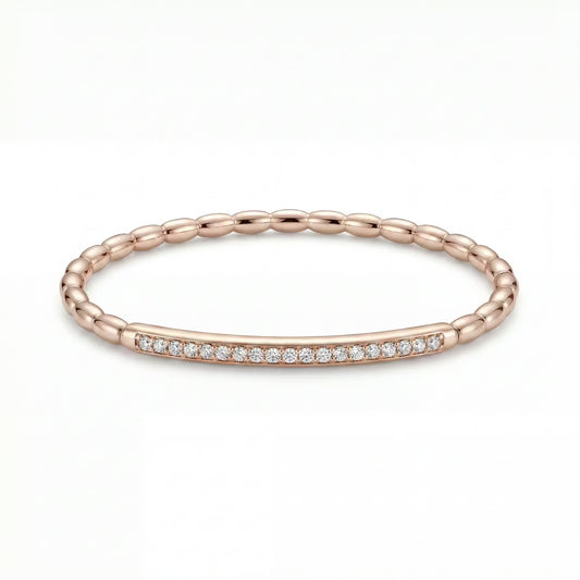 Bracelet stretch thin - Or Rose