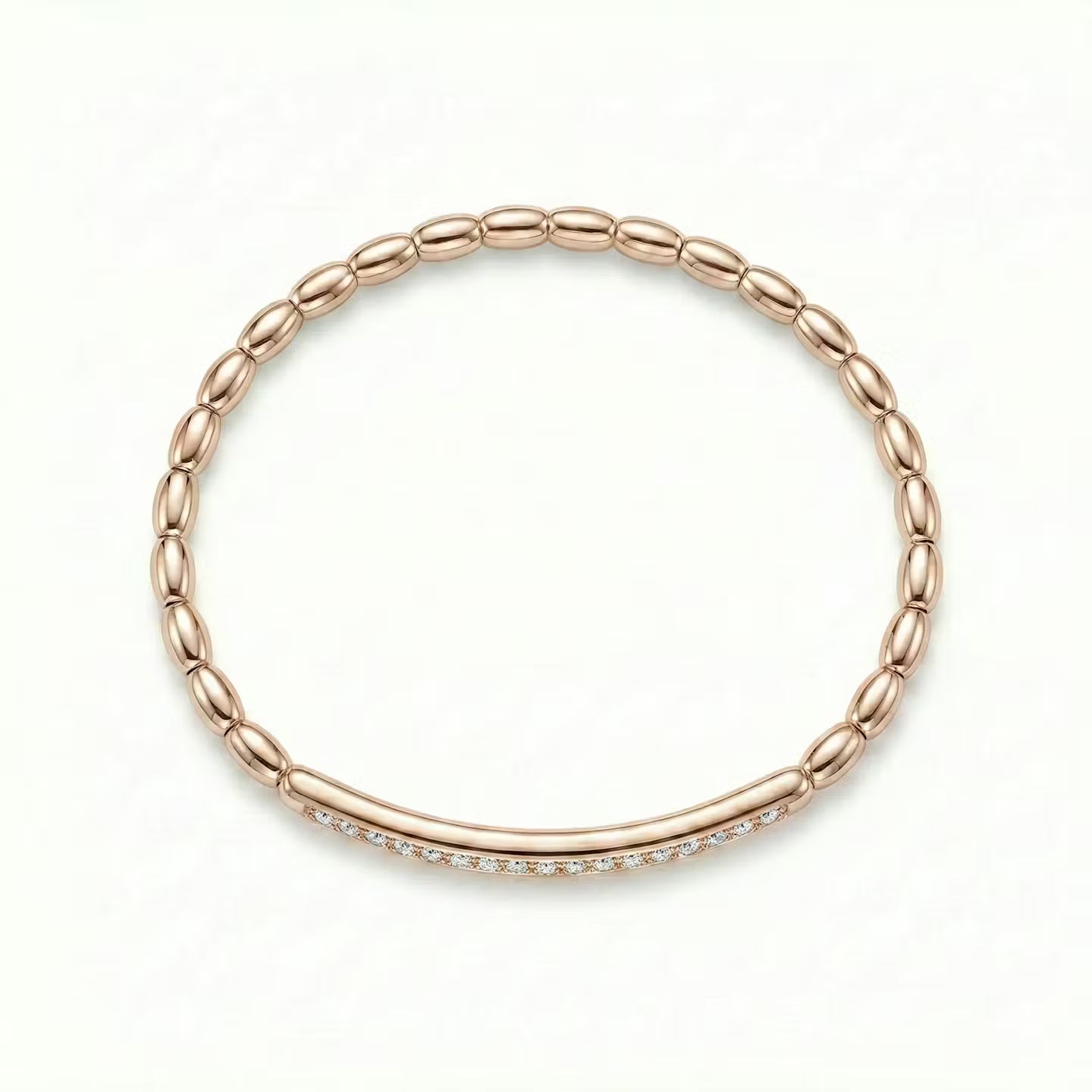 Bracelet stretch thin - Or Rose
