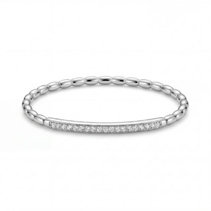 Bracelet stretch thin - Argent