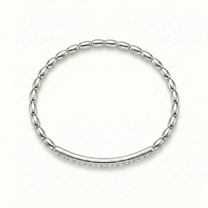 Bracelet stretch thin - Argent
