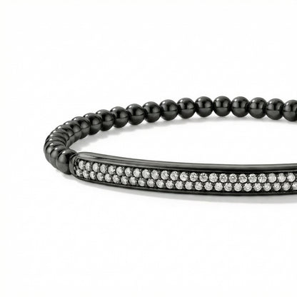 Bracelet stretch - Noir
