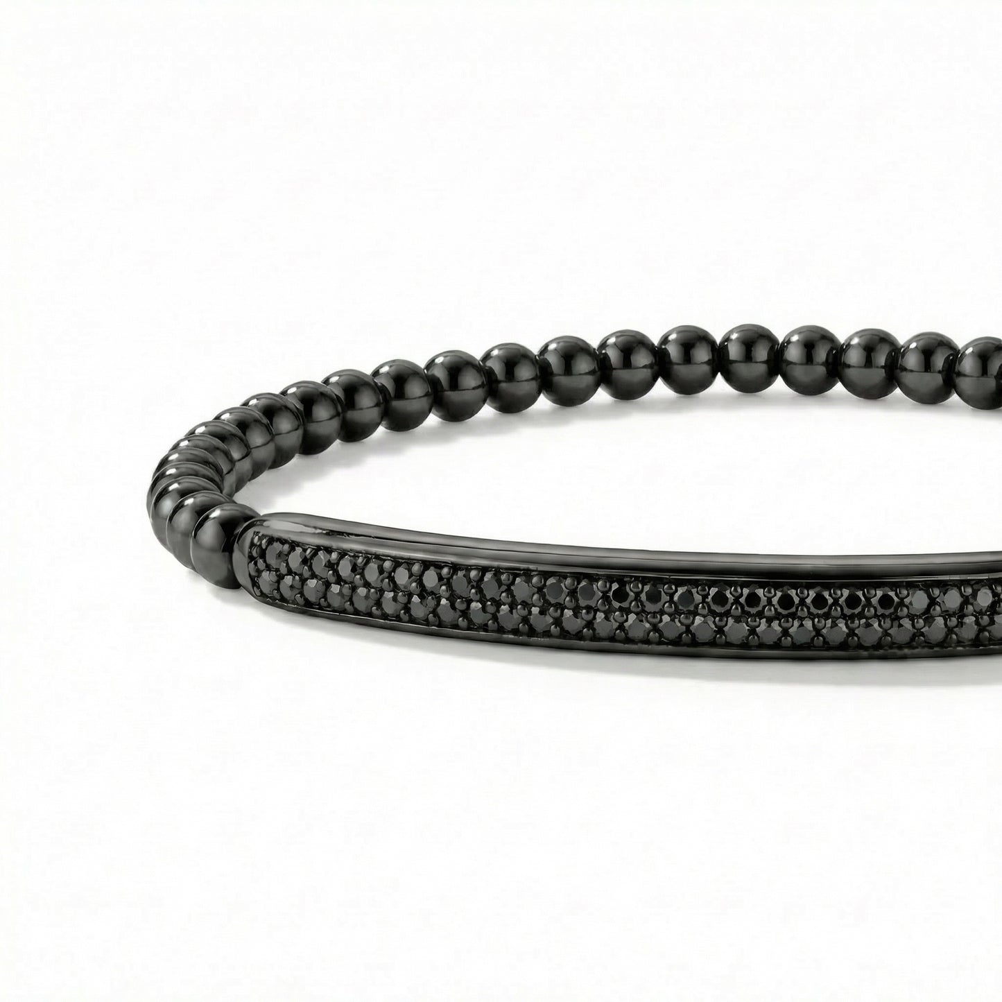 Bracelet stretch - Full Noir