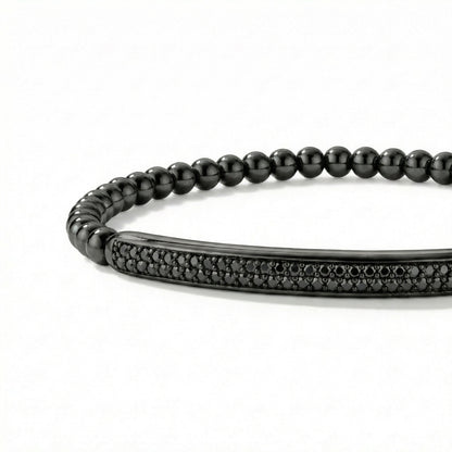 Bracelet stretch - Full Noir
