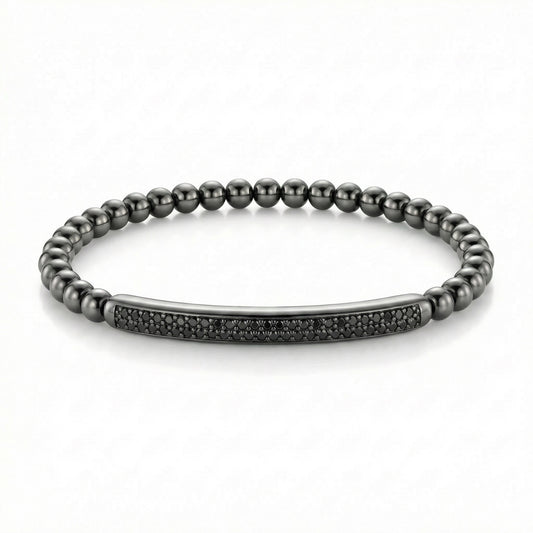 Bracelet stretch - Full Noir