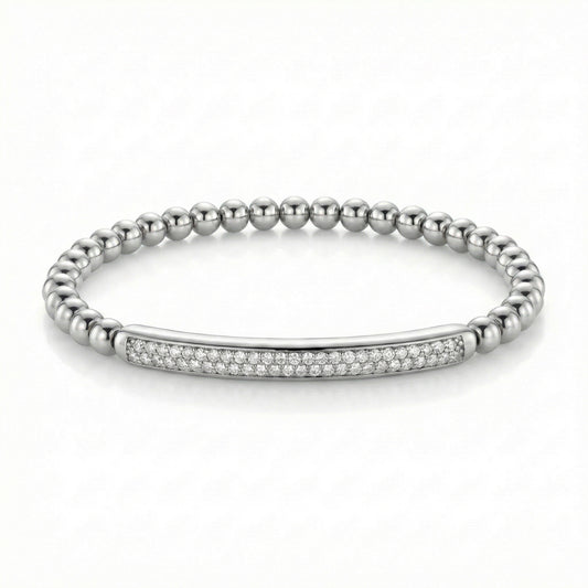 Bracelet stretch - Argent