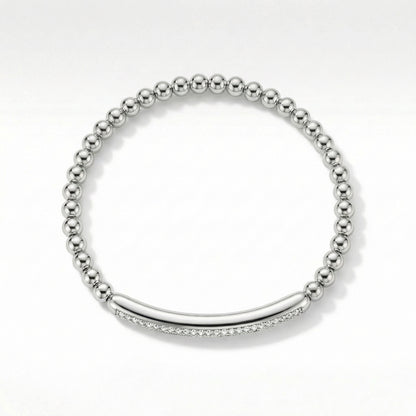 Bracelet stretch - Argent