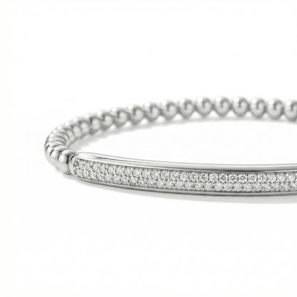 Bracelet stretch - Argent